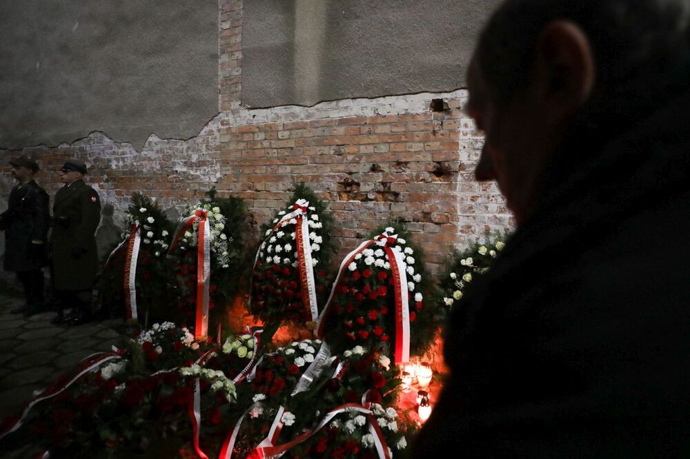 Uroczystości na terenie byłego Aresztu Śledczego Warszawa–Mokotów – 1 marca 2023. Fot. Mikołaj Bujak (IPN)