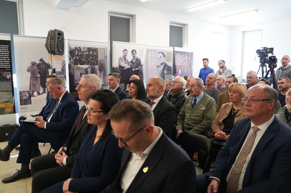 Uroczystość przekazania artefaktów związanych z Józefem Bosiem ps. „Lot” – Kamień Pomorski, 2 marca 2023. Fot. IPN