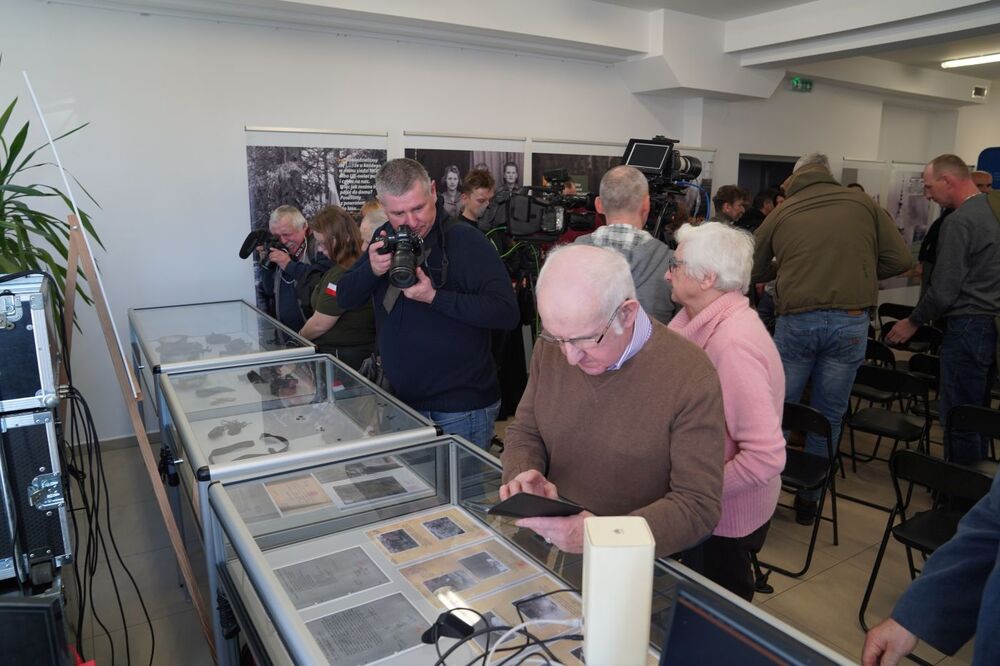 Uroczystość przekazania artefaktów związanych z Józefem Bosiem ps. „Lot” – Kamień Pomorski, 2 marca 2023. Fot. IPN