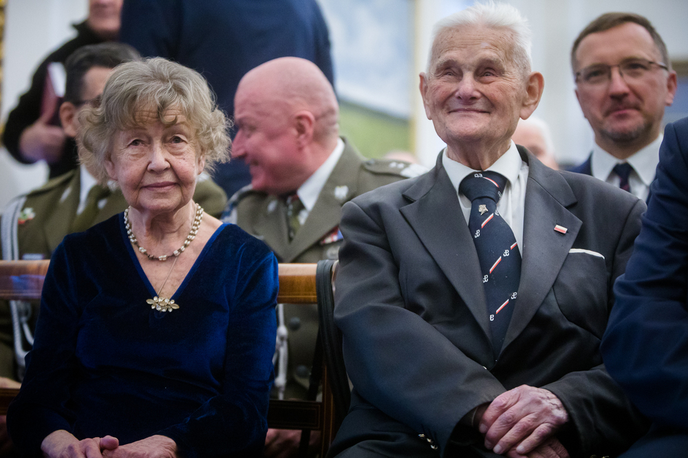 Uroczystość jubileuszowa sędziego Bogusława Nizieńskiego w Belwederze – 2 marca 2023. Fot. Sławek Kasper (IPN)