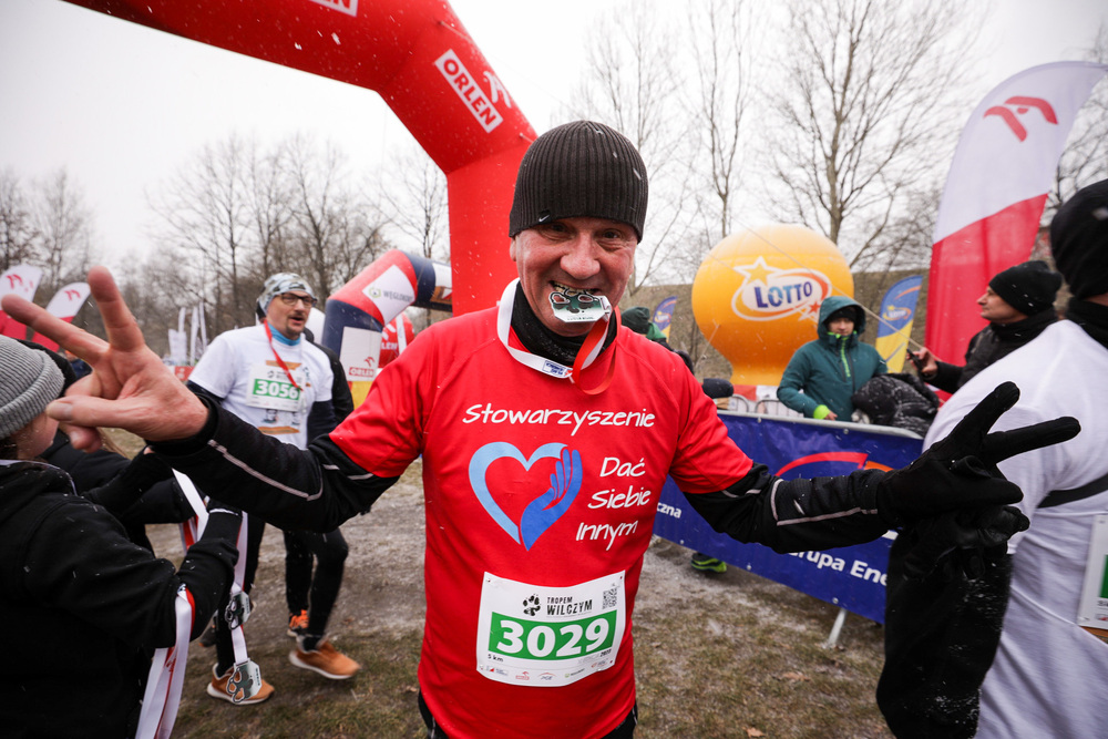 XI edycja biegu „Tropem Wilczym” w Forcie Bema – Warszawa, 5 marca 2023. Fot. Mikołaj Bujak (IPN)