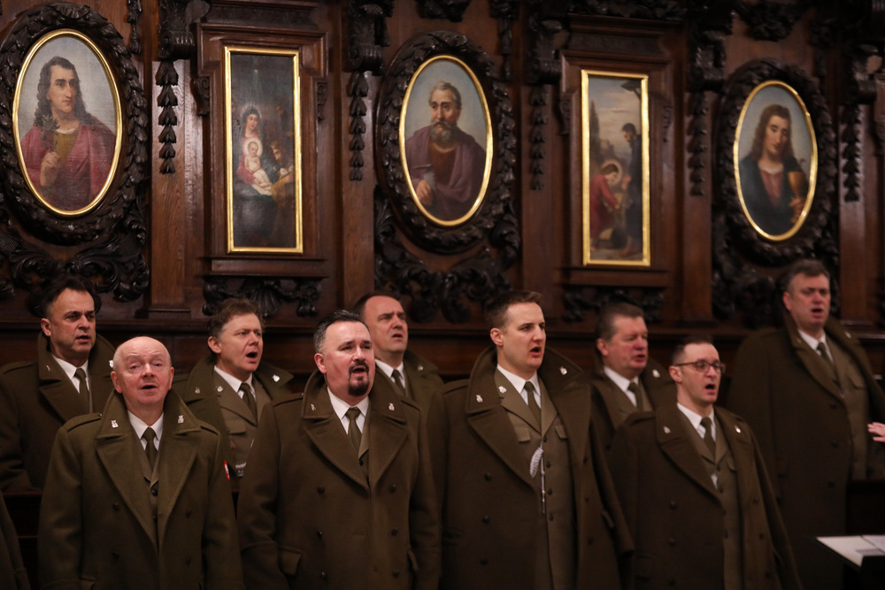 Reprezentacyjny Artystyczny Chór Wojska Polskiego – Warszawa, 5 marca 2023. Fot. Mikołaj Bujak (IPN)