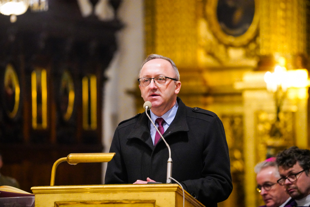 Dr hab. Karol Polejowski, zastępca prezesa IPN – Warszawa, 5 marca 2023. Fot. Mateusz Niegowski (IPN)