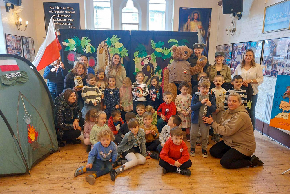 Spektakl „Historia Misia Wojtka”– Reading/Swindon, 4-5 marca 2023. Fot. IPN