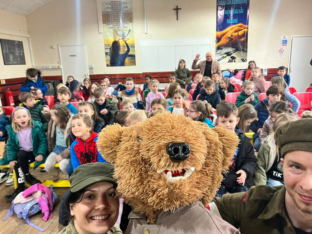 Spektakl „Historia Misia Wojtka”– Reading/Swindon, 4-5 marca 2023. Fot. IPN