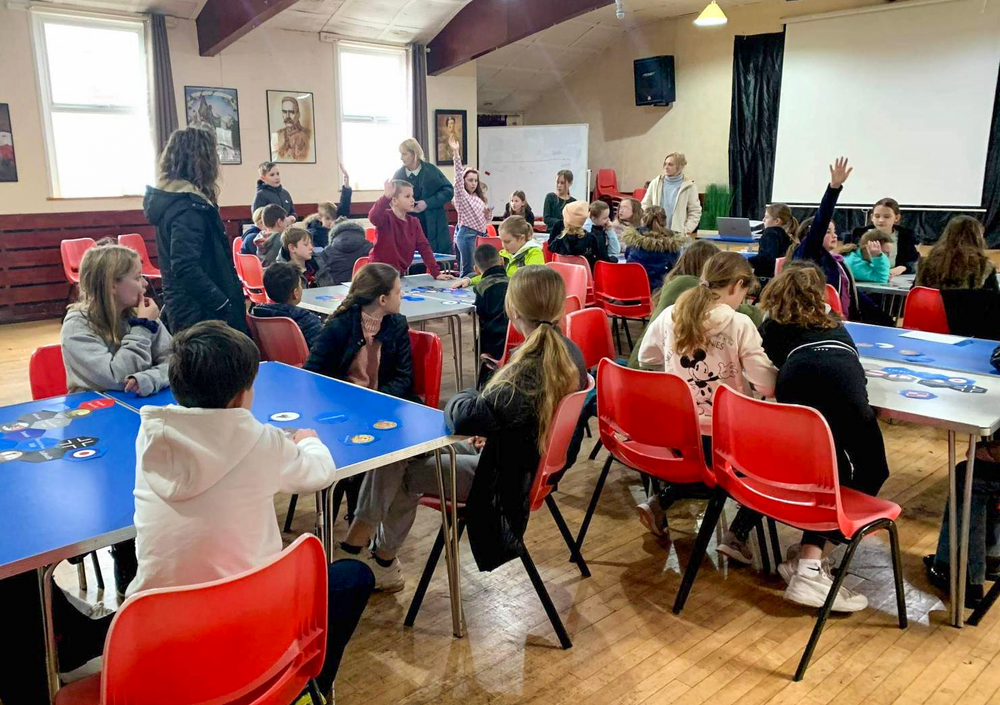 Spektakl „Historia Misia Wojtka”– Reading/Swindon, 4-5 marca 2023. Fot. IPN