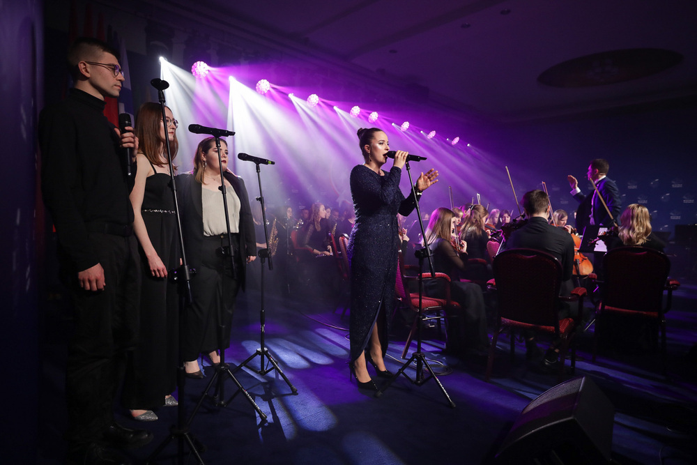 Wręczenie Nagród Prezesa Instytutu Pamięci Narodowej dla samorządów terytorialnych – Mikołajki, 7 marca 2023. Fot. Mikołaj Bujak (IPN)