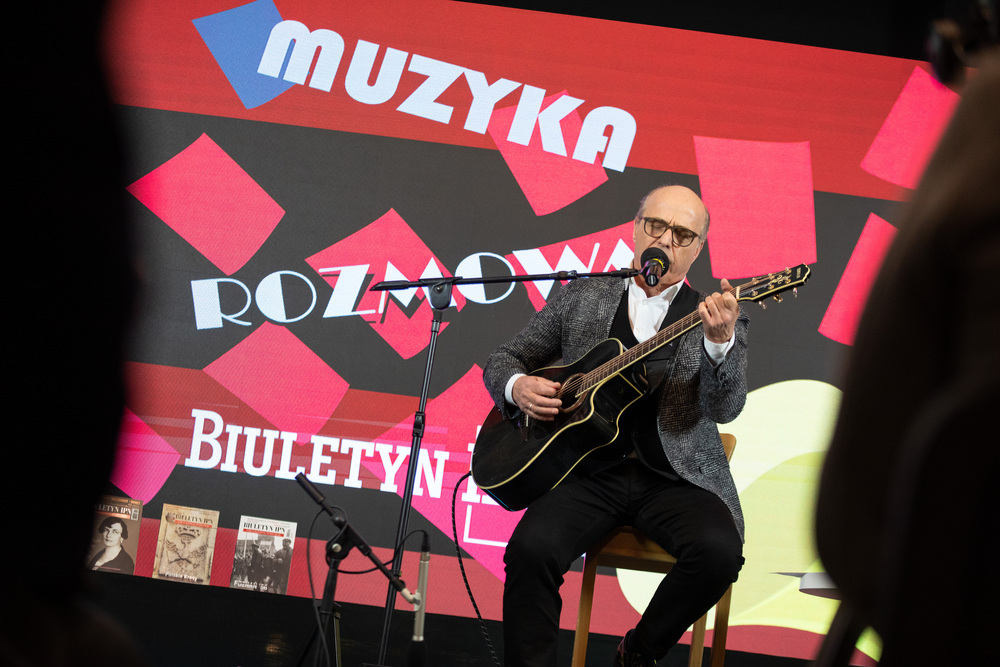 Koncert Jana Pospieszalskiego. Spotkanie promujące „Biuletyn IPN” – Warszawa, 9 marca 2023. Fot. Mikołaj Bujak (IPN)