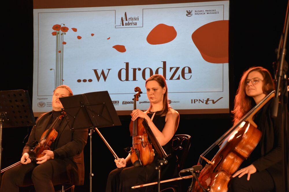 Koncert „...w drodze” – Bydgoszcz, 10 marca 2023. Fot. Piotr Wiejak (IPN)