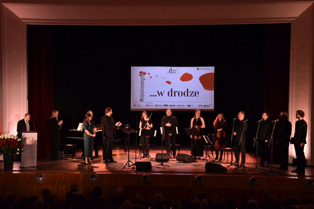 Koncert „...w drodze” – Bydgoszcz, 10 marca 2023. Fot. Piotr Wiejak (IPN)