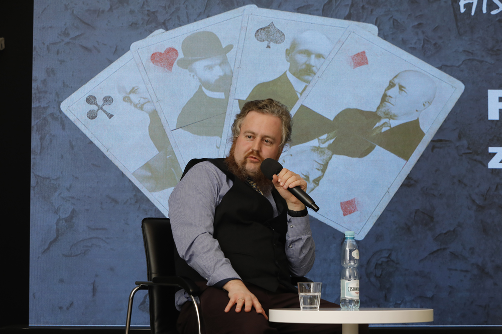 Spotkanie „Premierzy z dynamitem” z cyklu „Historie o historii” – Warszawa, 10 marca 2023. Fot. Piotr Życieński (IPN)