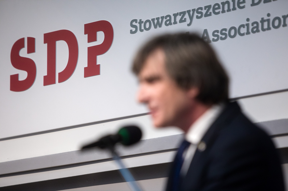 Gala wręczenia nagród Stowarzyszenia Dziennikarzy Polskich – Warszawa, 14 marca 2023. Fot. Sławek Kasper (IPN)