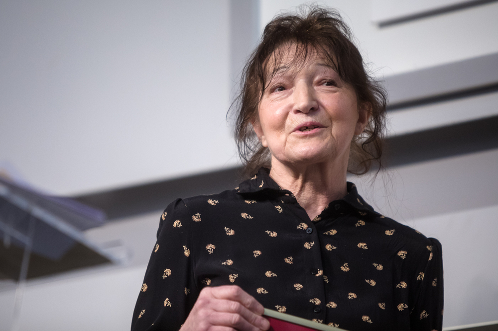 Alina Czerniakowska, laureatka II nagrody im. Janusza Kurtyki – Warszawa, 14 marca 2023. Fot. Sławek Kasper (IPN)