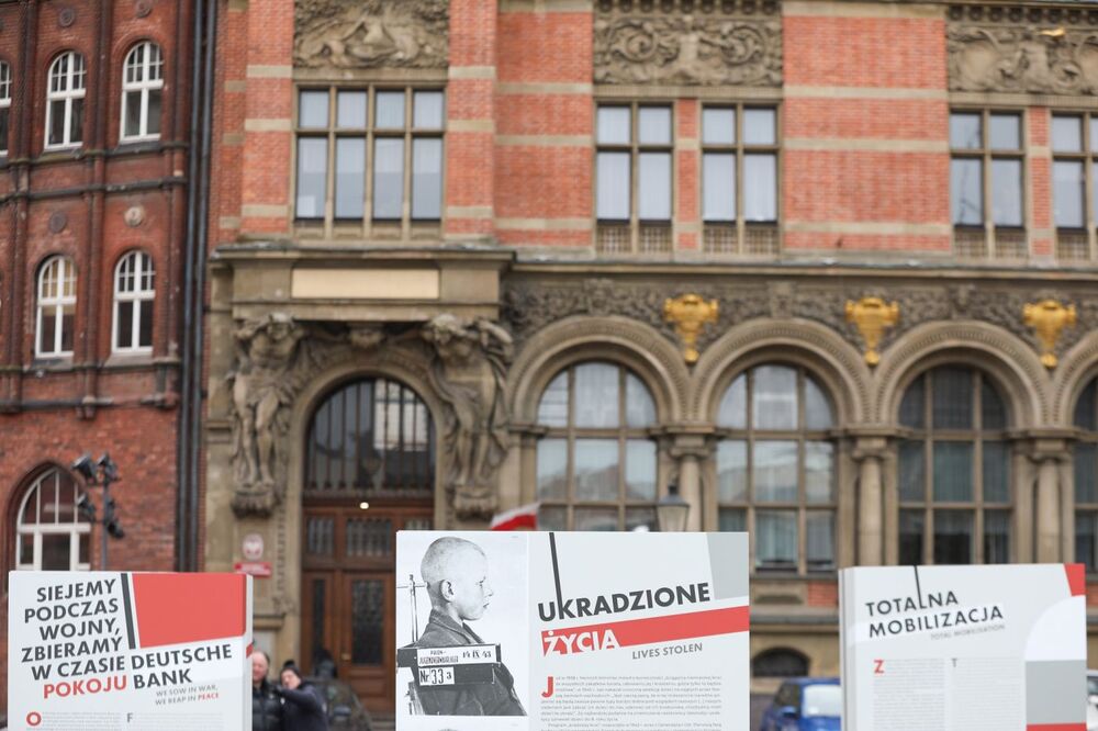 Otwarcie wystawy IPN „Gospodarka III Rzeszy” w Gdańsku – 17 marca 2023. Fot. Mikołaj Bujak (IPN)