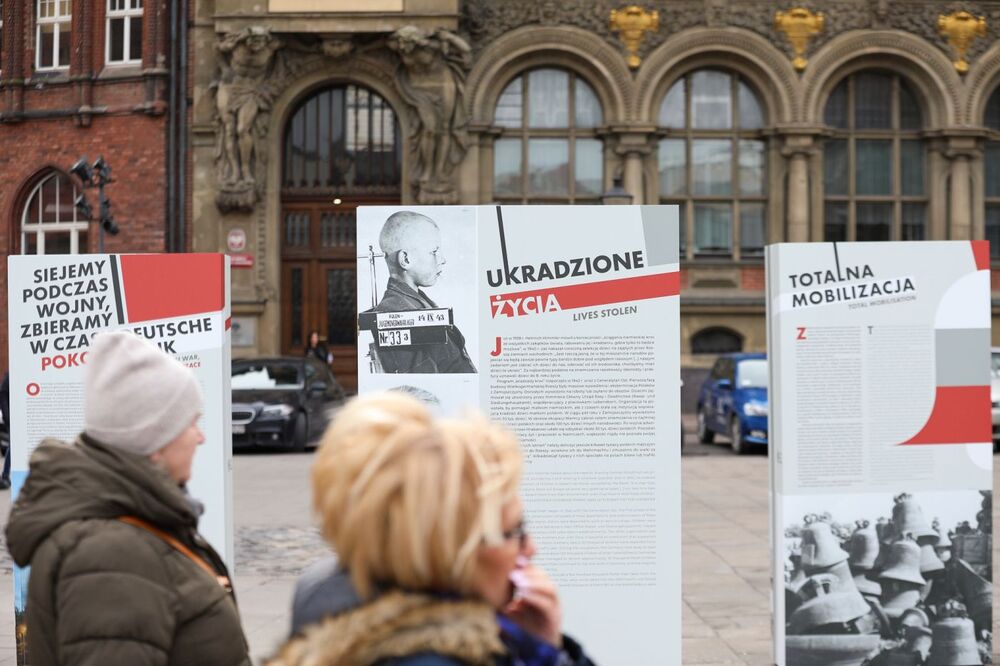 Otwarcie wystawy IPN „Gospodarka III Rzeszy” w Gdańsku – 17 marca 2023. Fot. Mikołaj Bujak (IPN)