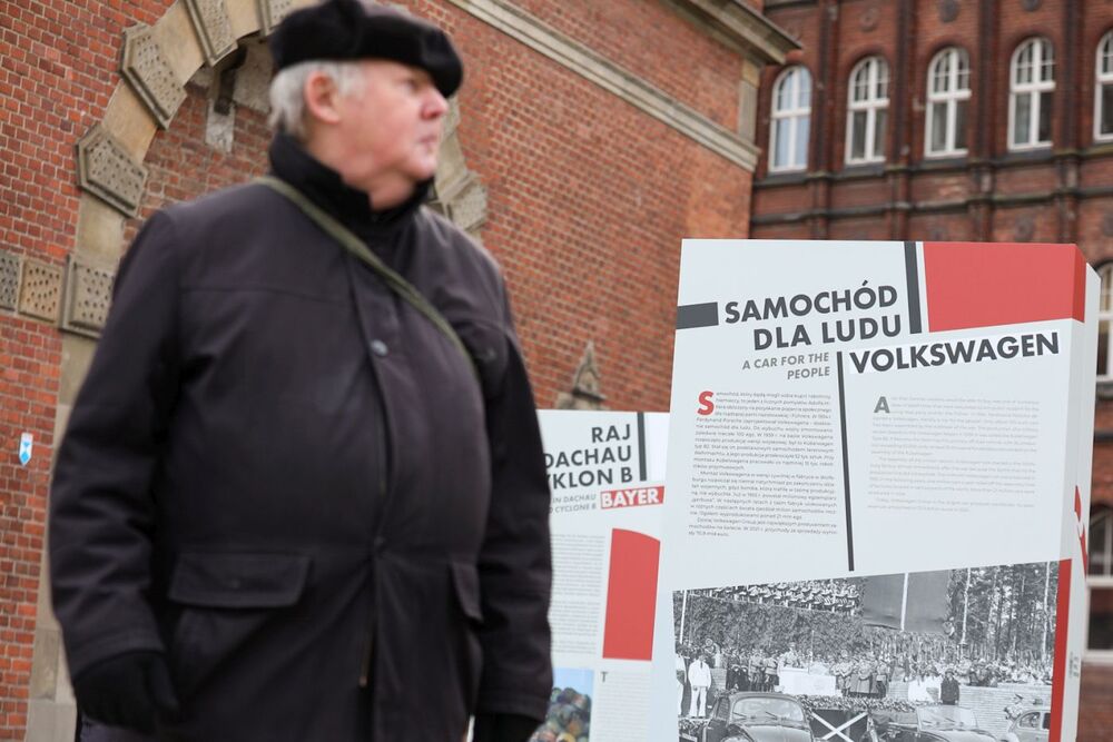 Otwarcie wystawy IPN „Gospodarka III Rzeszy” w Gdańsku – 17 marca 2023. Fot. Mikołaj Bujak (IPN)