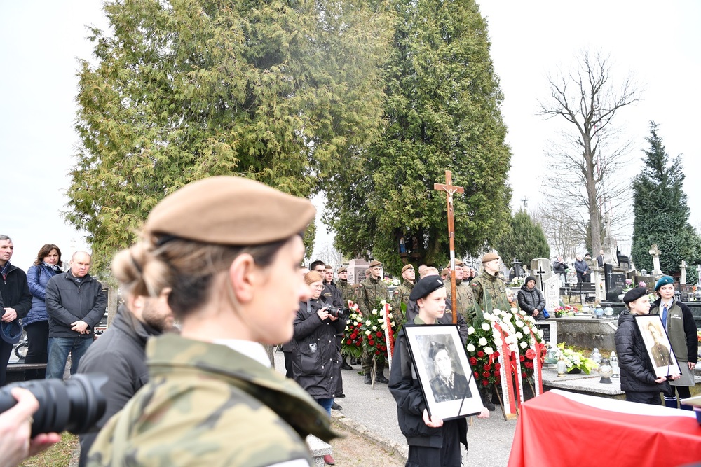 Uroczysty pogrzeb Józefa Kłysia i Stefana Wojciechowskiego – 20 marca 2023. Fot. Ewa Tylus (IPN)