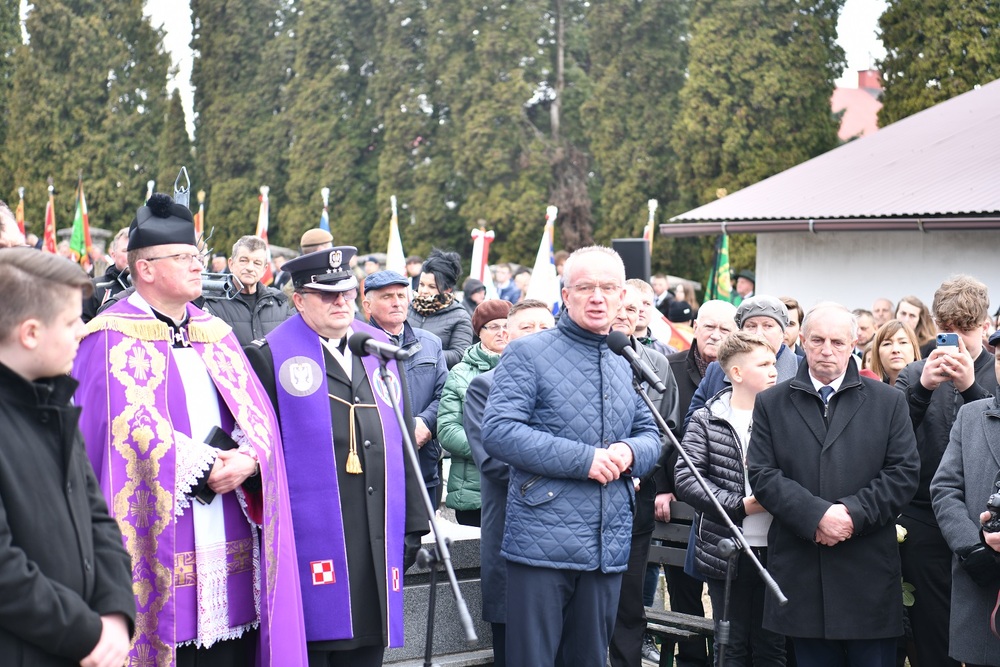 Uroczysty pogrzeb Józefa Kłysia i Stefana Wojciechowskiego – 20 marca 2023. Fot. Ewa Tylus (IPN)