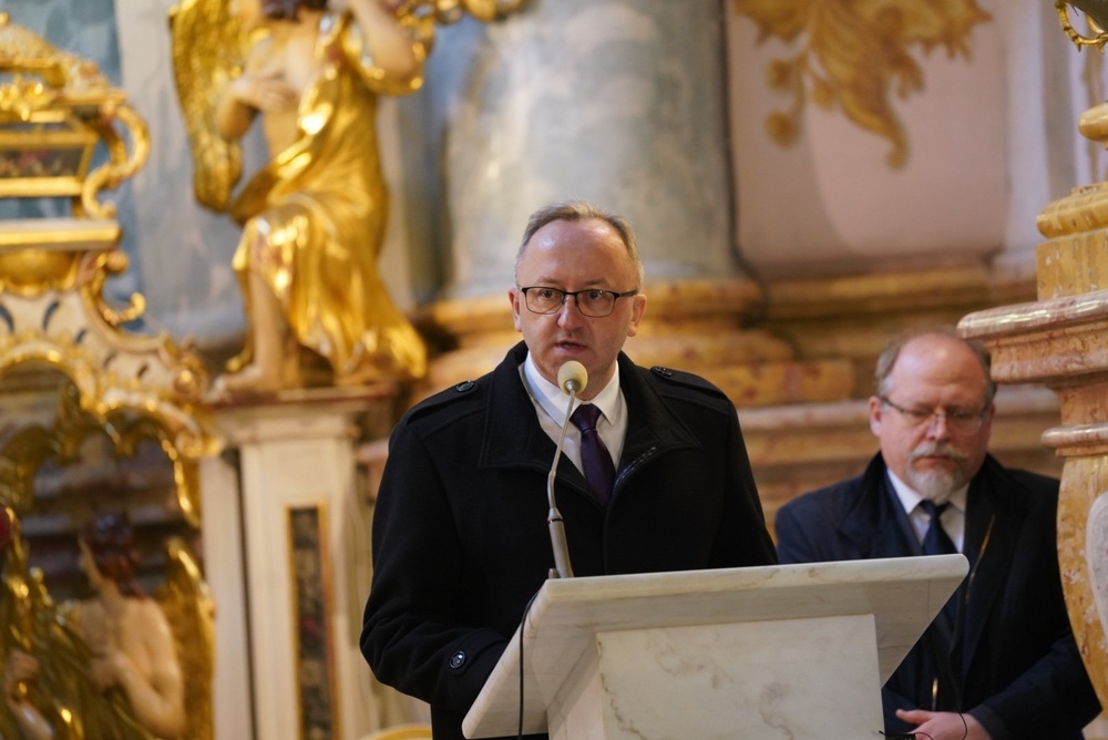 Dr hab. Karol Polejowski, zastępca prezesa IPN – Kobyłka, 23 marca 2023. Fot. Mateusz Niegowski (IPN)