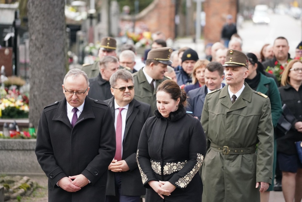 Pogrzeb żołnierzy węgierskich – Kobyłka, 23 marca 2023. Fot. Mateusz Niegowski (IPN)