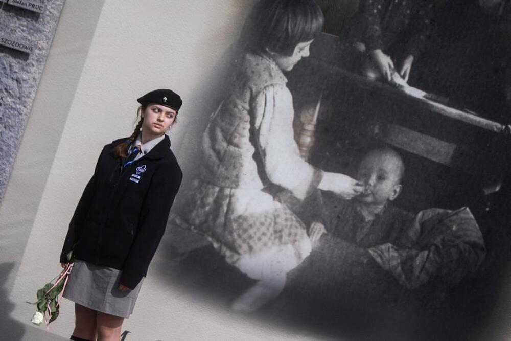 Obchody Narodowego Dnia Pamięci Polaków ratujących Żydów pod okupacją niemiecką – Markowa, 24 marca 2023. Fot. Sławek Kasper (IPN)