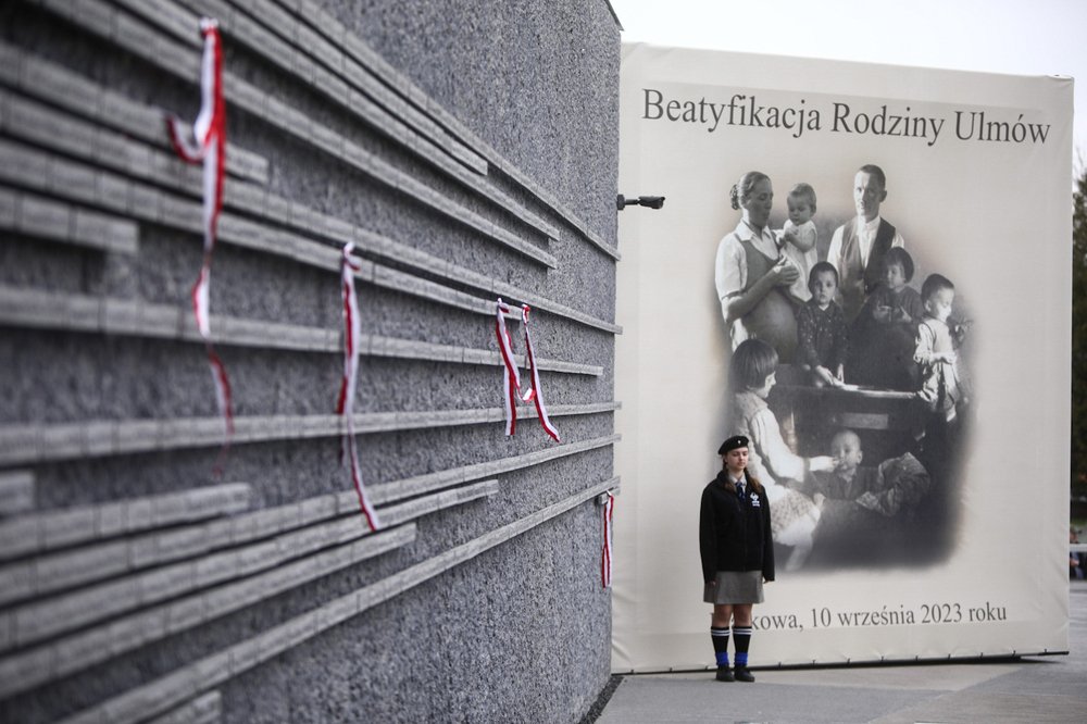 Obchody Narodowego Dnia Pamięci Polaków ratujących Żydów pod okupacją niemiecką – Markowa, 24 marca 2023. Fot. Sławek Kasper (IPN)