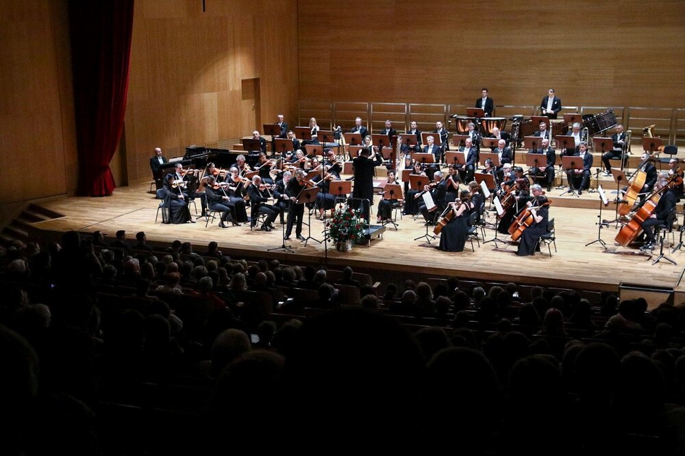 Koncert z okazji Narodowego Dnia Pamięci Polaków ratujących Żydów pod okupacją niemiecką w Filharmonii Podkarpackiej w Rzeszowie – 24 marca 2023. Fot. Sławek Kasper (IPN)