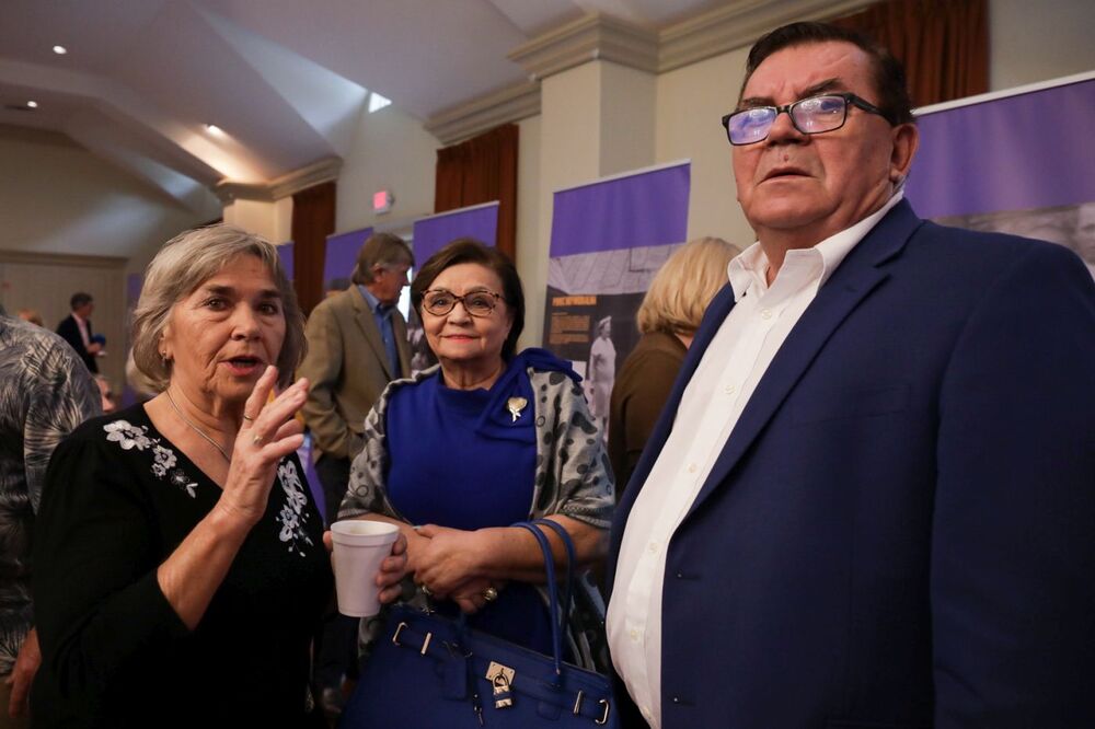 Spotkanie ze społecznością polonijną – Houston, 26 marca 2023. Fot. Mikołaj Bujak (IPN)