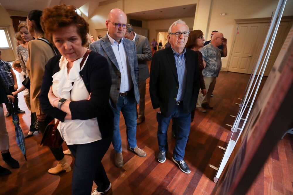 Spotkanie ze społecznością polonijną – Houston, 26 marca 2023. Fot. Mikołaj Bujak (IPN)