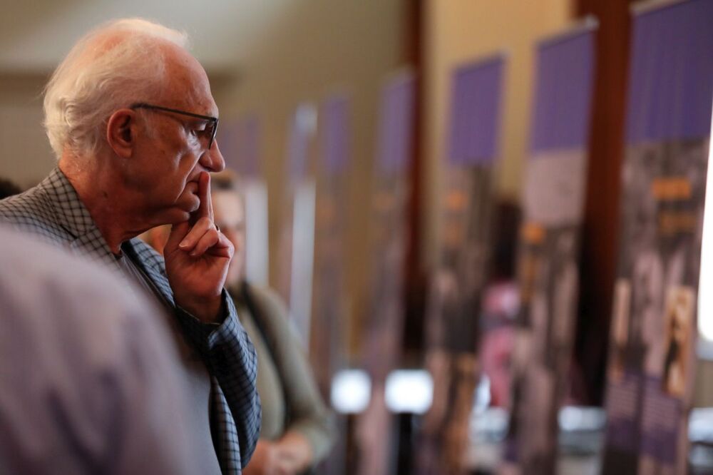 Spotkanie ze społecznością polonijną – Houston, 26 marca 2023. Fot. Mikołaj Bujak (IPN)