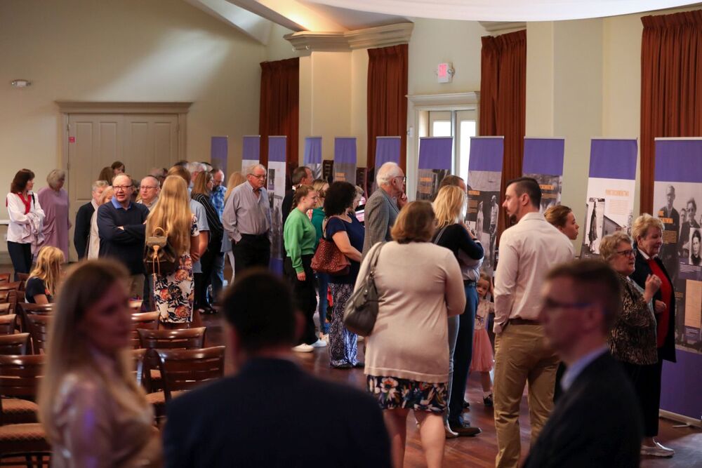 Spotkanie ze społecznością polonijną – Houston, 26 marca 2023. Fot. Mikołaj Bujak (IPN)