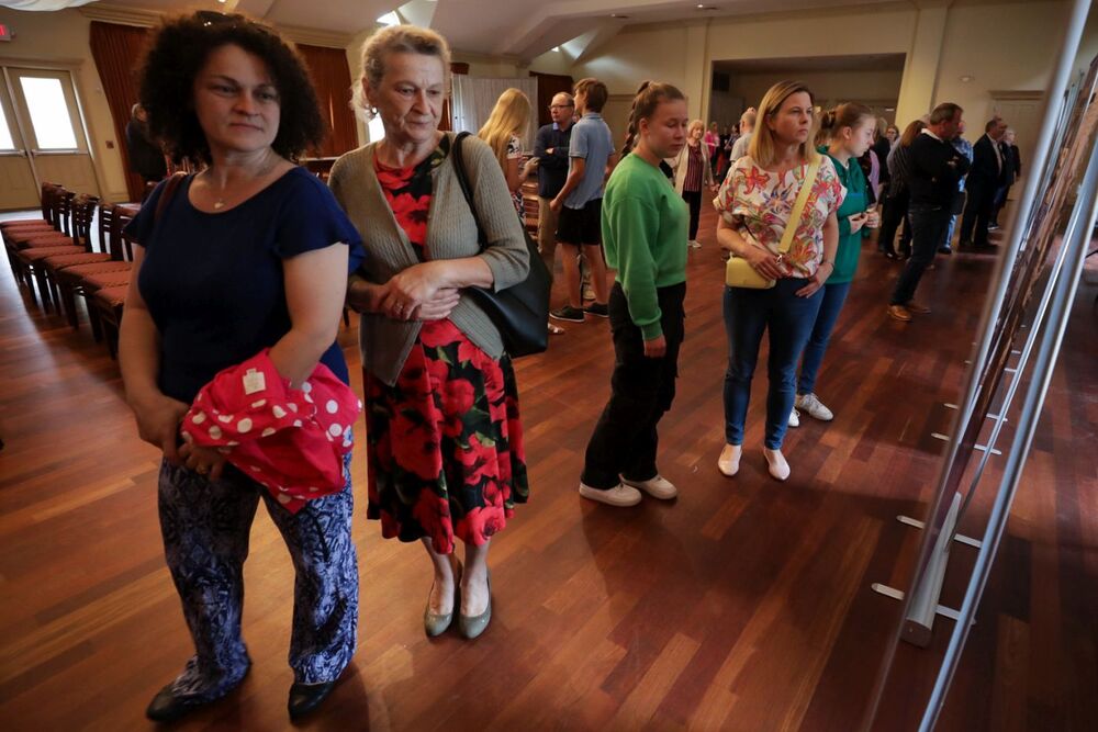 Spotkanie ze społecznością polonijną – Houston, 26 marca 2023. Fot. Mikołaj Bujak (IPN)