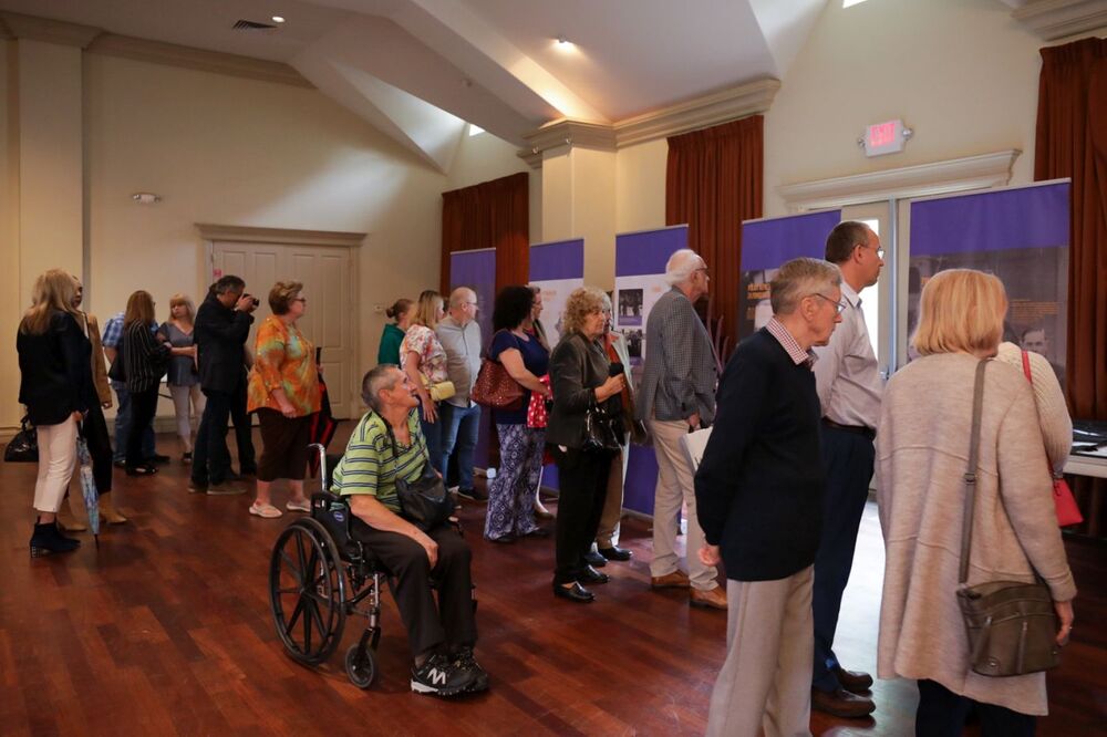 Spotkanie ze społecznością polonijną – Houston, 26 marca 2023. Fot. Mikołaj Bujak (IPN)