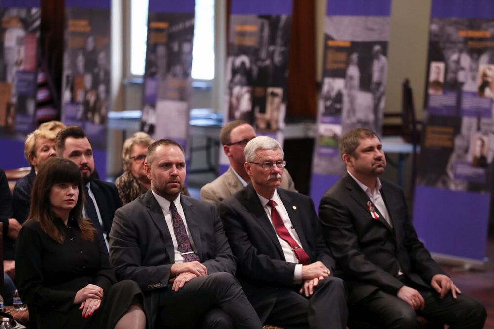 Spotkanie ze społecznością polonijną – Houston, 26 marca 2023. Fot. Mikołaj Bujak (IPN)