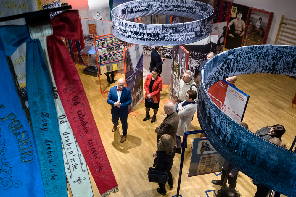 Promocja albumu „»Ramię krzep – Ojczyźnie służ«. 135 rocznica powstania Sokolstwa Polskiego w Ameryce” – Warka, 28 marca 2023. Fot. Sławek Kasper (IPN)