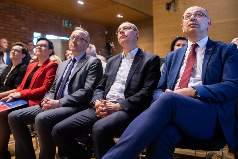 Promocja albumu „»Ramię krzep – Ojczyźnie służ«. 135 rocznica powstania Sokolstwa Polskiego w Ameryce” – Warka, 28 marca 2023. Fot. Sławek Kasper (IPN)