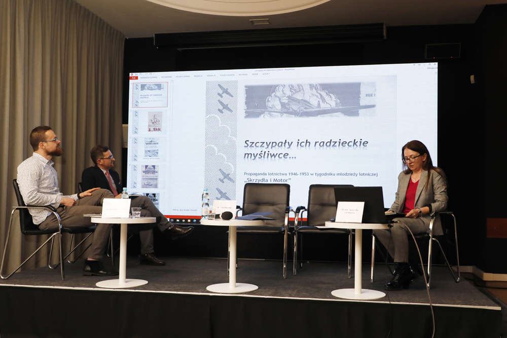 Konferencja naukowa „Komunistyczna propaganda w czasach zimnej wojny 1945-1991”– Warszawa, 28 marca 2023. Fot. Piotr Życieński (IPN)