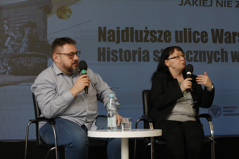 Spotkanie „Najdłuższe ulice Warszawy. Historia stołecznych więzień” z cyklu „Warszawa, jakiej nie znacie” – Warszawa, 28 marca 2023. Fot. Piotr Życieński (IPN)