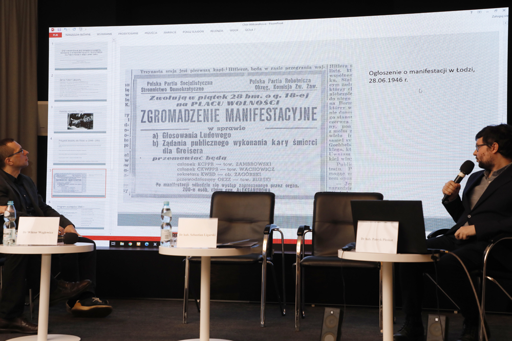 Konferencja naukowa „Komunistyczna propaganda w czasach zimnej wojny 1945-1991”– Warszawa, 28 marca 2023. Fot. Piotr Życieński (IPN)