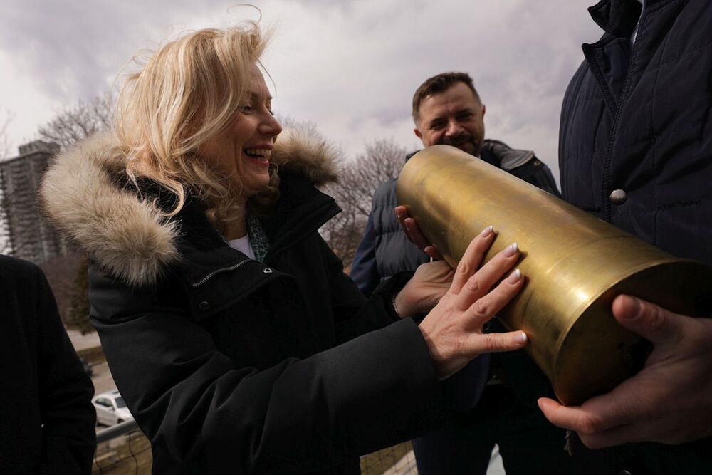 Zwiedzanie okrętu-muzeum HMCS „Haida” w Hamilton – 29 marca 2023. Fot. Mikołaj Bujak (IPN)