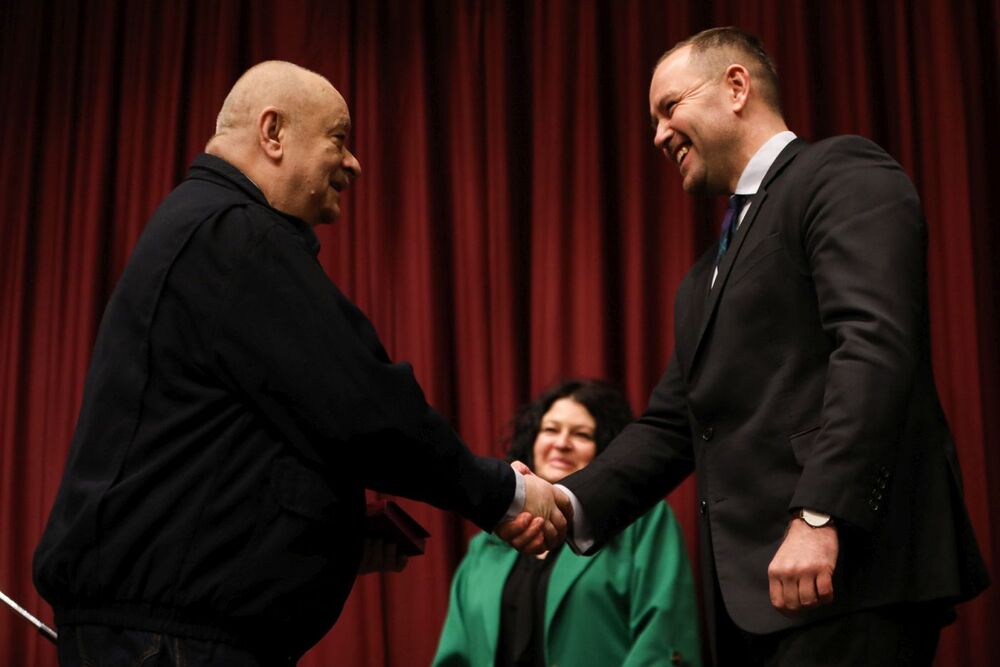 Wręczenie Krzyży Wolności i Solidarności polskim działaczom opozycyjnym mieszkającym w Kanadzie – Mississauga, 29 marca 2023. Fot. Mikołaj Bujak (IPN)