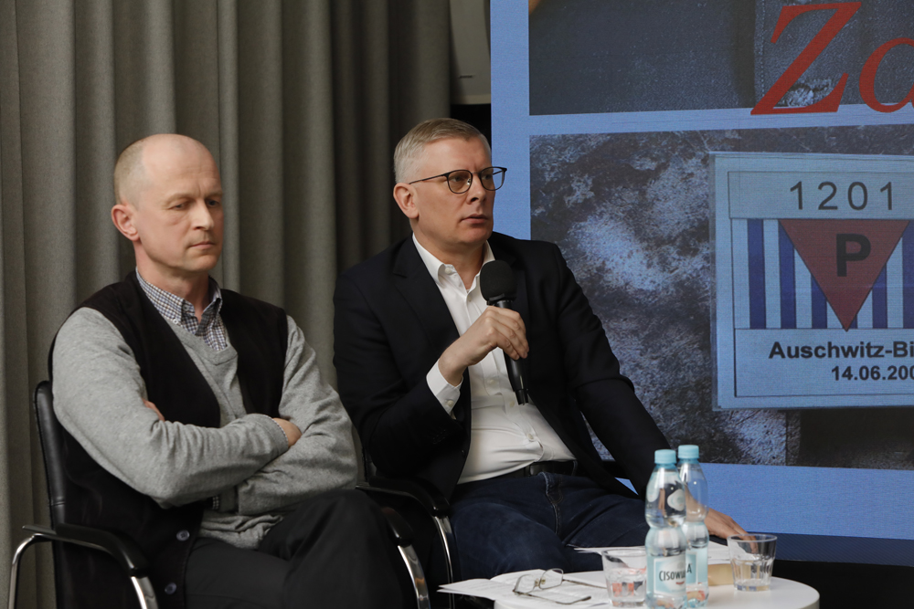 „Rozkaz zabić księdza! – polityczne zabójstwo ks. Franciszka Blachnickiego” – spotkanie z cyklu „Tajemnice bezpieki” – 31 marca 2023. Fot. Piotr Życieński (IPN)