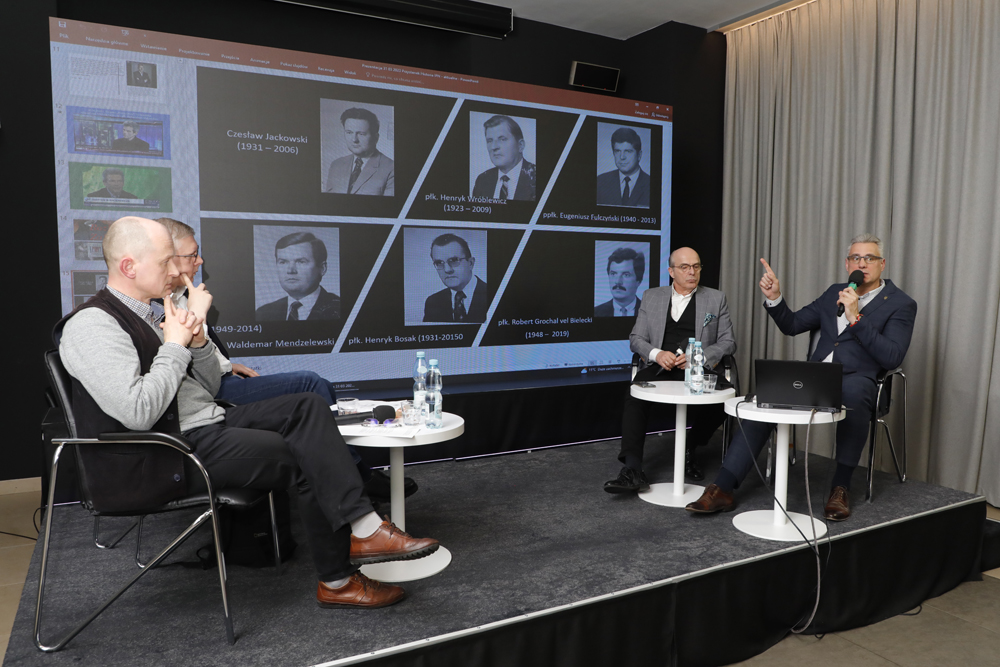 „Rozkaz zabić księdza! – polityczne zabójstwo ks. Franciszka Blachnickiego” – spotkanie z cyklu „Tajemnice bezpieki” – 31 marca 2023. Fot. Piotr Życieński (IPN)