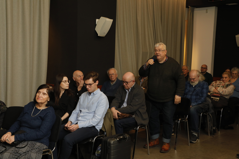 „Rozkaz zabić księdza! – polityczne zabójstwo ks. Franciszka Blachnickiego” – spotkanie z cyklu „Tajemnice bezpieki” – 31 marca 2023. Fot. Piotr Życieński (IPN)