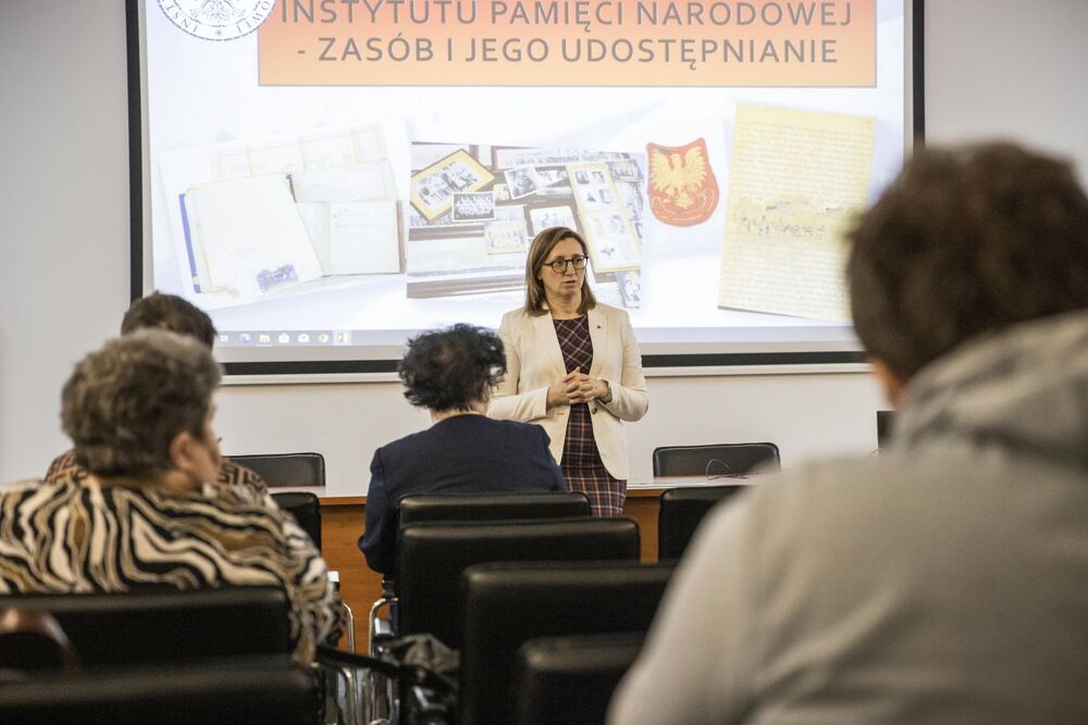 Archiwiści PAN z wizytą w Archiwum IPN – Warszawa, 3 kwietnia 2023. Fot. Katarzyna Adamów (IPN)