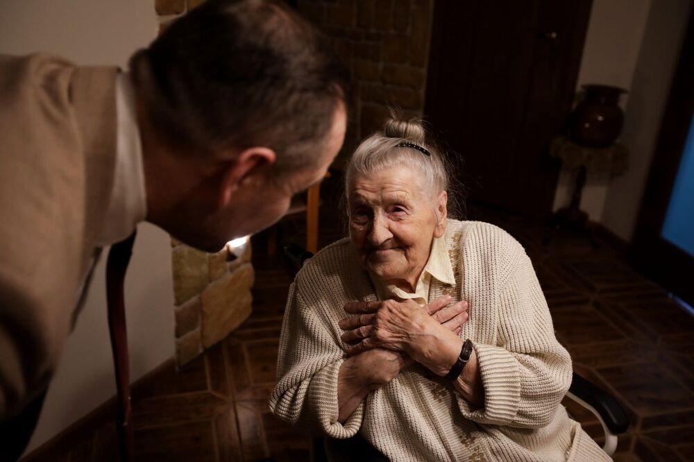 Wanda Bortkiewicz i prezes IPN dr Karol Nawrocki, Fot. Mikołaj Bujak (IPN)