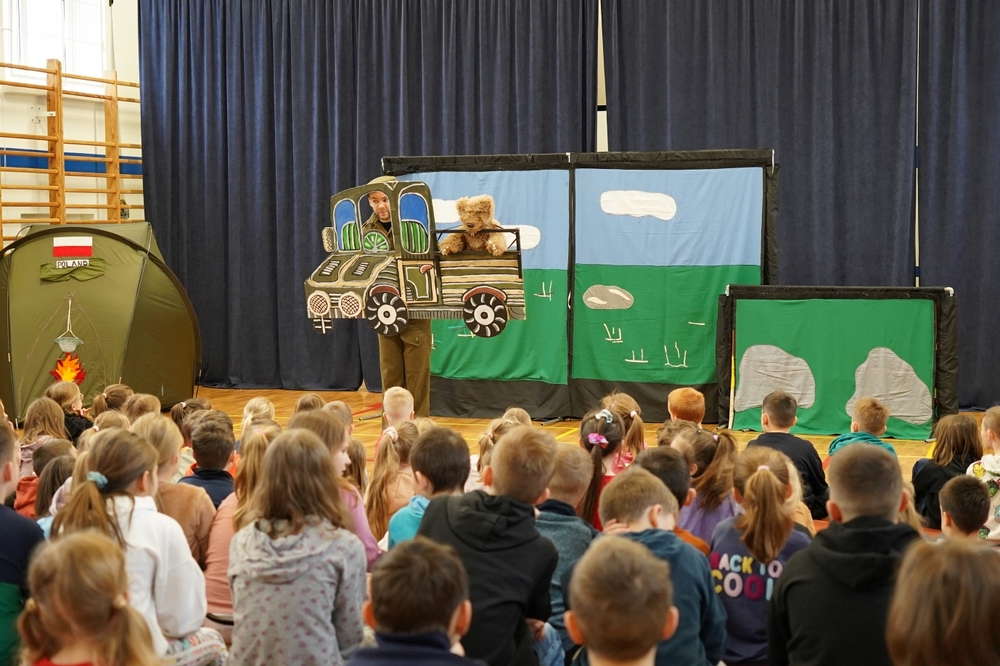 Przedstawienie „Historia Misia Wojtka” na Lubelszczyźnie – 22 marca – 6 kwietnia 2023. Fot. IPN