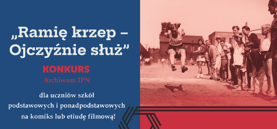 Plakat konkursu „Ramię krzep – Ojczyźnie służ”