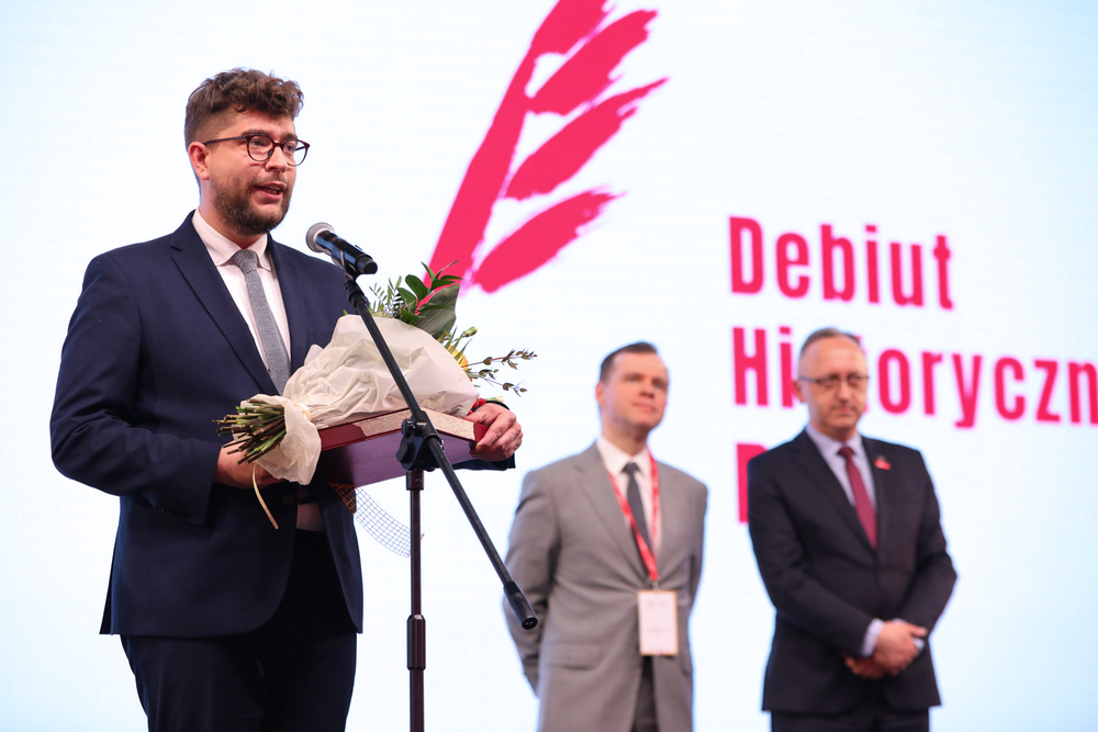 Finał konkursu „Najlepszy Debiut Historyczny Roku w zakresie historii najnowszej” – Warszawa 14 kwietnia 2023. Fot. Mikołaj Bujak (IPN)