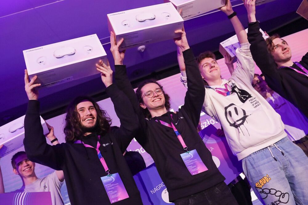 Finał hackathonu Histhack podczas Kongresu Pamięci Narodowej – Warszawa 14 kwietnia 2023. Fot. Mikołaj Bujak (IPN)